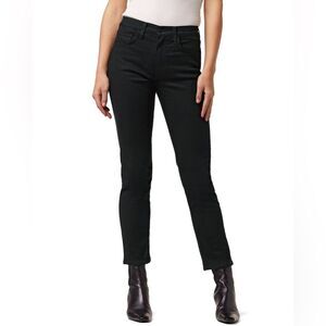 Joes Jeans The Luna Black Denim High Rise Cigarette Ankle Size 29